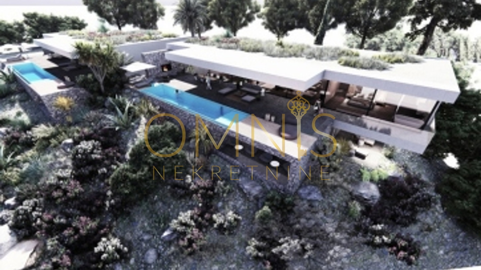 Mihotići - building land 6854m2 + project
